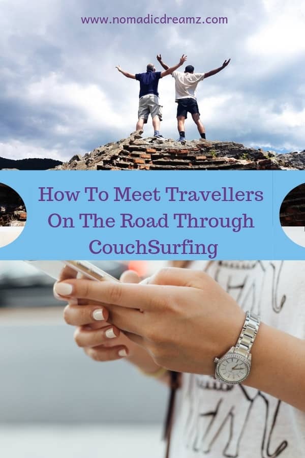 Learn how you can meet travellers online and on the road through Couchsurfing